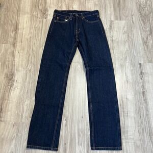 Levi's Men's Regular Straight Leg Dark Wash Blue Jeans Size W28 L30